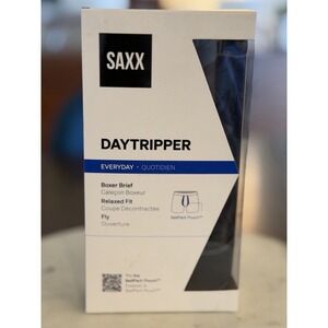 SAXX Daytripper Everyday Boxer Briefs Men XXL Relaxed Fit 5" Inseam NIB